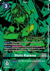 Shoto Kazama [P-133] (2024 Evolution Cup) [Promotional Cards] | The Time Vault CA