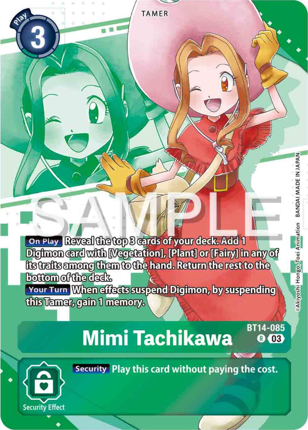 Mimi Tachikawa [BT14-085] (Premium Heroines Set) [Blast Ace] | The Time Vault CA