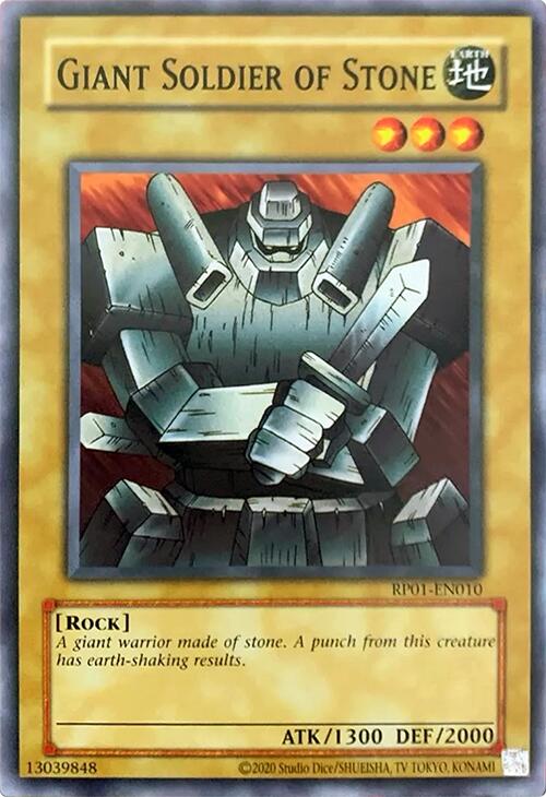 Giant Soldier of Stone [RP01-EN010] Common | The Time Vault CA