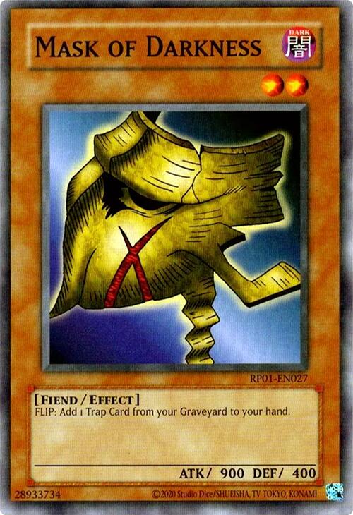 Mask of Darkness [RP01-EN027] Common | The Time Vault CA