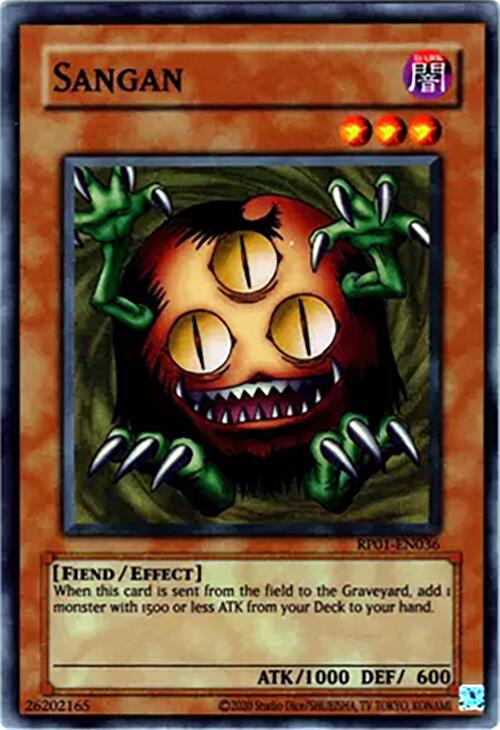 Sangan [RP01-EN036] Super Rare | The Time Vault CA