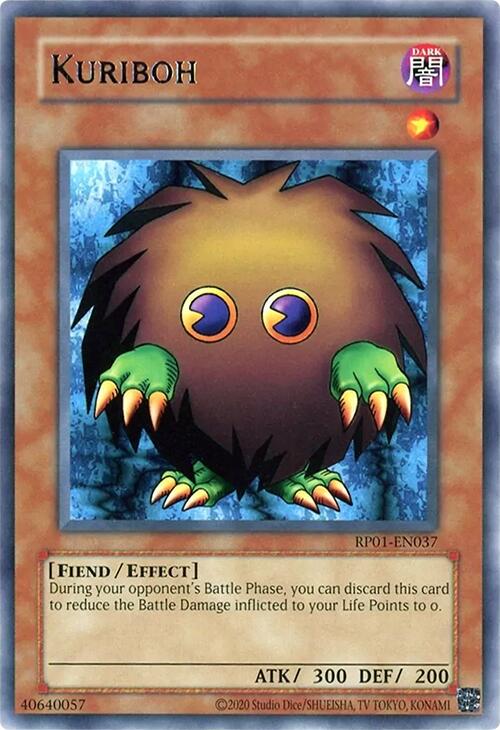 Kuriboh [RP01-EN037] Rare | The Time Vault CA