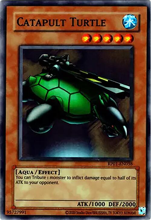 Catapult Turtle [RP01-EN038] Super Rare | The Time Vault CA