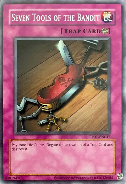 Seven Tools of the Bandit [RP01-EN047] Common | The Time Vault CA