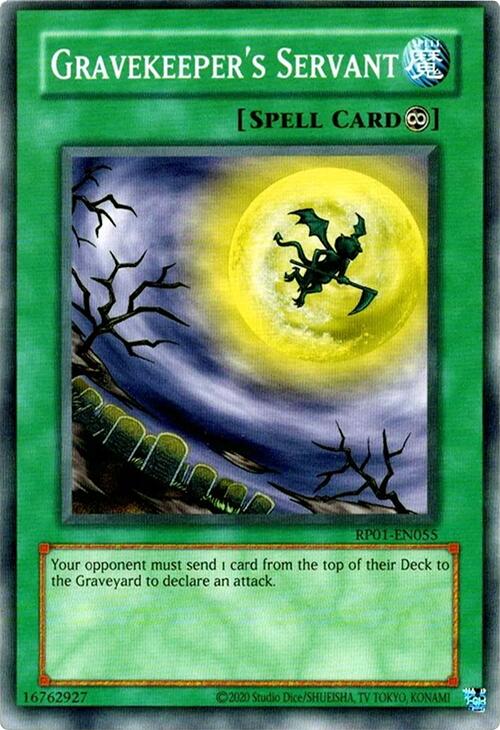 Gravekeeper's Servant [RP01-EN055] Common | The Time Vault CA