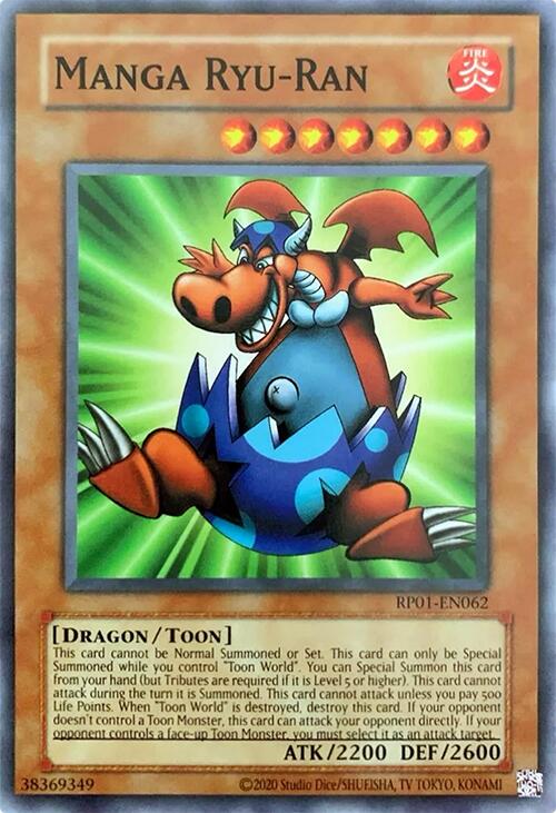 Manga Ryu-Ran [RP01-EN062] Common | The Time Vault CA