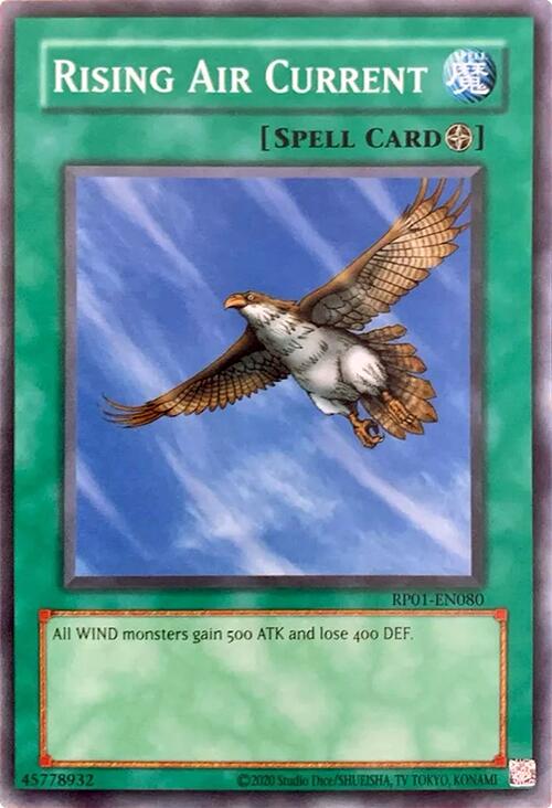 Rising Air Current [RP01-EN080] Common | The Time Vault CA