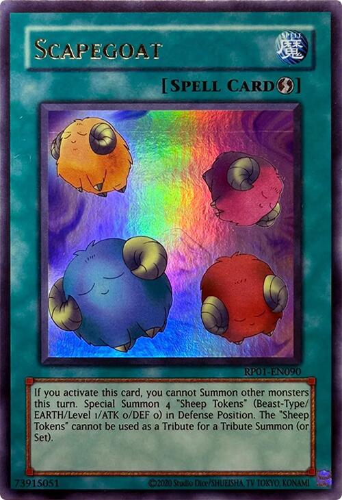 Scapegoat [RP01-EN090] Ultra Rare | The Time Vault CA
