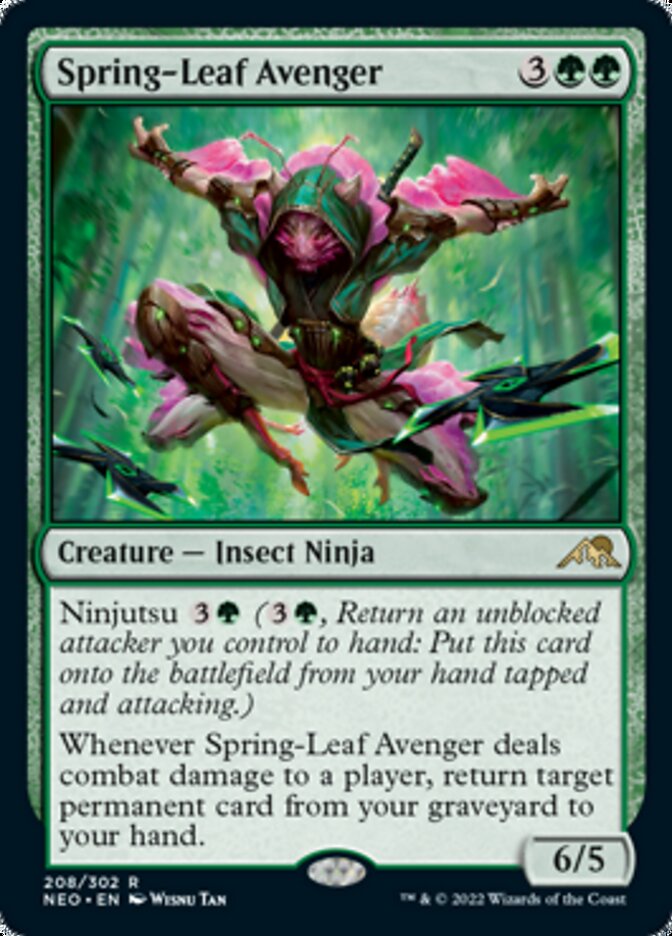 Spring-Leaf Avenger [Kamigawa: Neon Dynasty] | The Time Vault CA