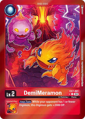 DemiMeramon [EX7-001] (Foil) [Digimon LIBERATOR] | The Time Vault CA