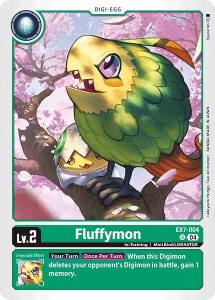 Fluffymon [EX7-004] [Digimon LIBERATOR] | The Time Vault CA