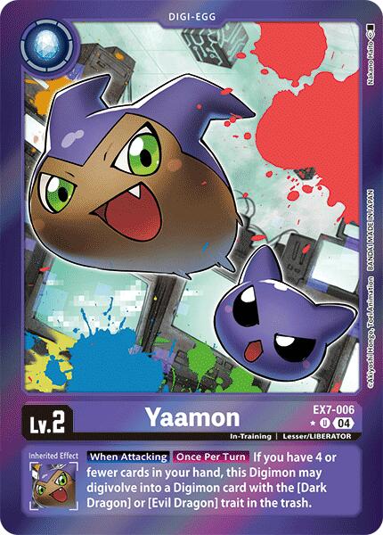 Yaamon [EX7-006] (Foil) [Digimon LIBERATOR] | The Time Vault CA