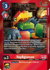 ToyAgumon [EX7-008] - EX7-008 (Foil) [Digimon LIBERATOR] | The Time Vault CA