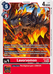 Lavorvomon [EX7-009] [Digimon LIBERATOR] | The Time Vault CA