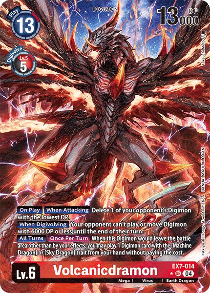 Volcanicdramon [EX7-014] (Alternate Art) [Digimon LIBERATOR] | The Time Vault CA