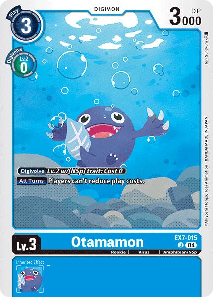 Otamamon [EX7-015] [Digimon LIBERATOR] | The Time Vault CA