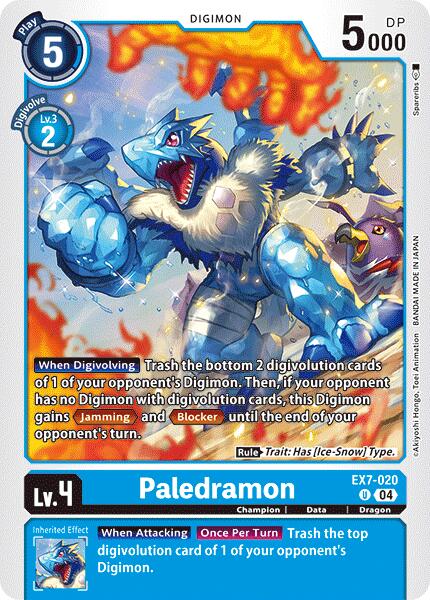 Paledramon [EX7-020] [Digimon LIBERATOR] | The Time Vault CA