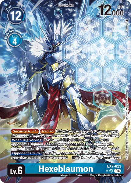 Hexeblaumon [EX7-023] (Alternate Art) [Digimon LIBERATOR] | The Time Vault CA