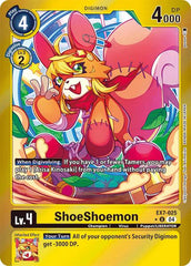 ShoeShoemon [EX7-025] (Foil) [Digimon LIBERATOR] | The Time Vault CA