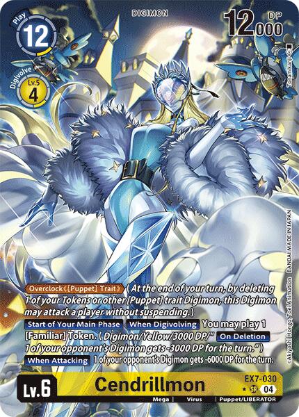 Cendrillmon [EX7-030] (Alternate Art) [Digimon LIBERATOR] | The Time Vault CA