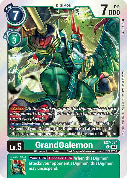 GrandGalemon [EX7-034] [Digimon LIBERATOR] | The Time Vault CA