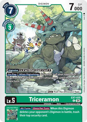 Triceramon [EX7-035] [Digimon LIBERATOR] | The Time Vault CA