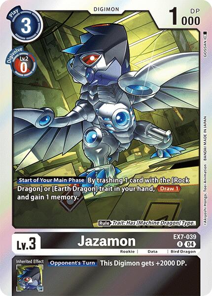 Jazamon [EX7-039] [Digimon LIBERATOR] | The Time Vault CA