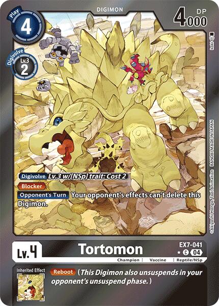 Tortomon [EX7-041] (Foil) [Digimon LIBERATOR] | The Time Vault CA