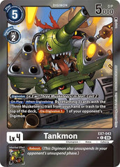 Tankmon [EX7-043] (Foil) [Digimon LIBERATOR] | The Time Vault CA