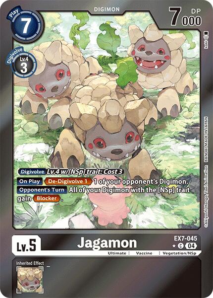 Jagamon [EX7-045] (Foil) [Digimon LIBERATOR] | The Time Vault CA