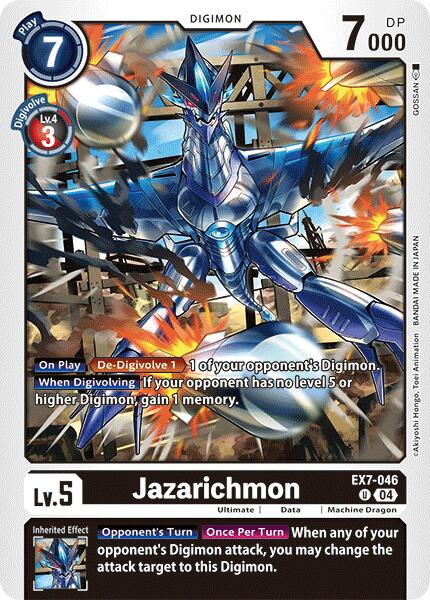 Jazarichmon [EX7-046] [Digimon LIBERATOR] | The Time Vault CA