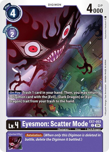 Eyesmon: Scatter Mode [EX7-053] [Digimon LIBERATOR] | The Time Vault CA