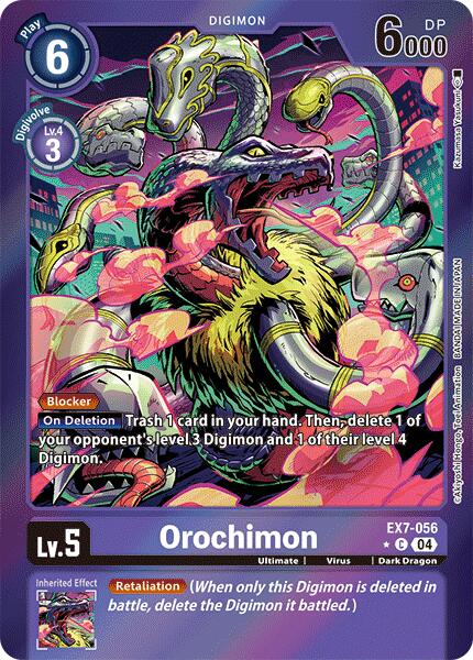 Orochimon [EX7-056] (Foil) [Digimon LIBERATOR] | The Time Vault CA