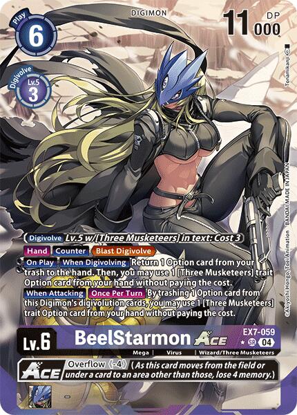 BeelStarmon ACE [EX7-059] (Alternate Art) [Digimon LIBERATOR] | The Time Vault CA