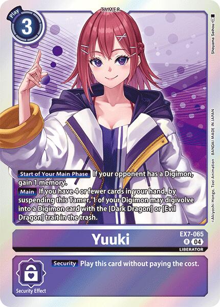 Yuuki [EX7-065] [Digimon LIBERATOR] | The Time Vault CA