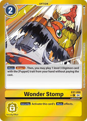 Wonder Stomp [EX7-068] (Foil) [Digimon LIBERATOR] | The Time Vault CA