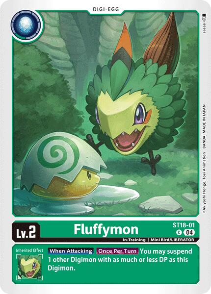 Fluffymon [ST18-01] [Starter Deck: Guardian Vortex] | The Time Vault CA