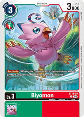 Biyomon [ST18-02] [Starter Deck: Guardian Vortex] | The Time Vault CA