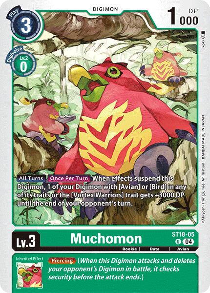 Muchomon [ST18-05] [Starter Deck: Guardian Vortex] | The Time Vault CA