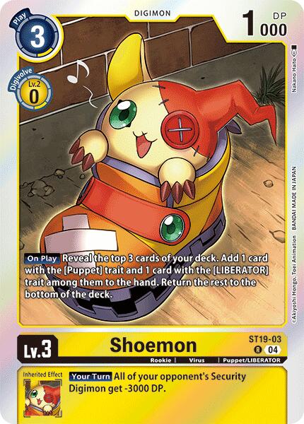 Shoemon [ST19-03] [Starter Deck: Fable Waltz] | The Time Vault CA