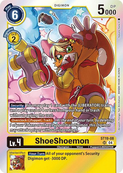 ShoeShoemon [ST19-08] [Starter Deck: Fable Waltz] | The Time Vault CA