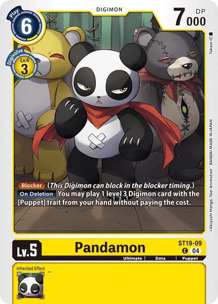 Pandamon [ST19-09] [Starter Deck: Fable Waltz] | The Time Vault CA