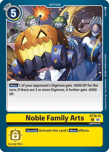 Noble Family Arts [ST19-15] [Starter Deck: Fable Waltz] | The Time Vault CA