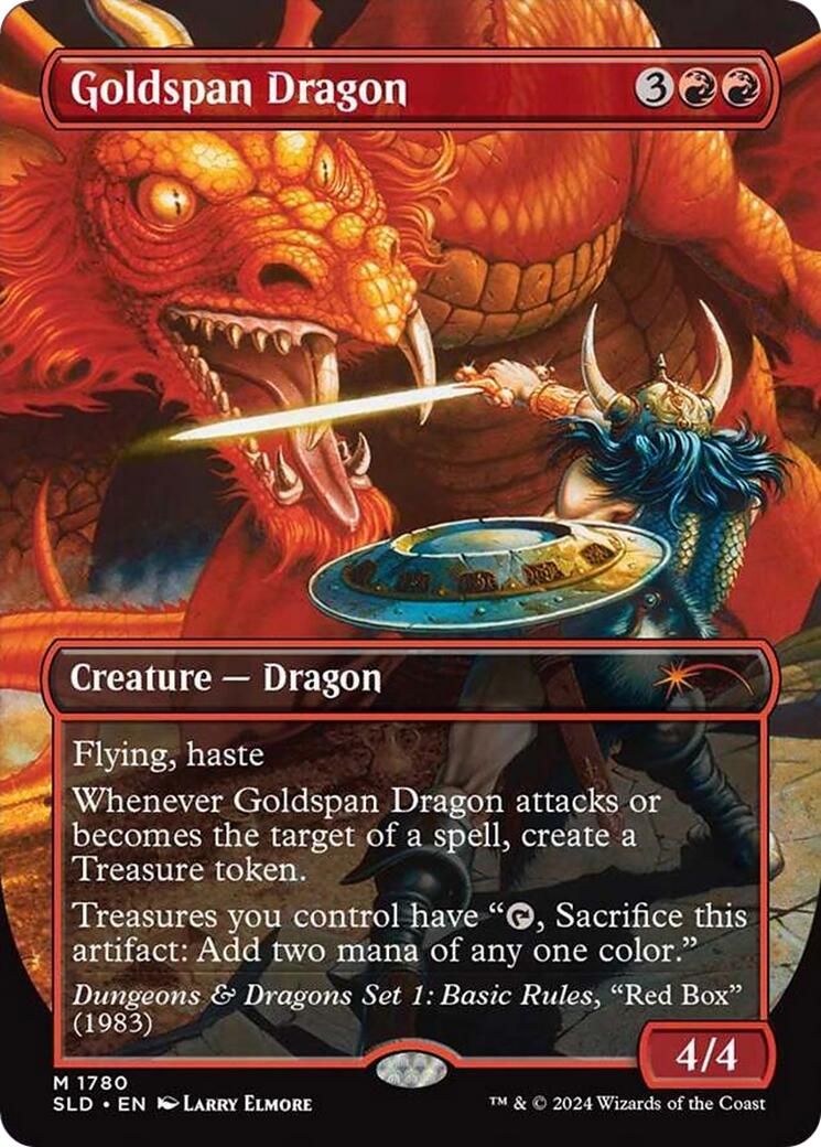 Goldspan Dragon [Secret Lair Drop Series] | The Time Vault CA