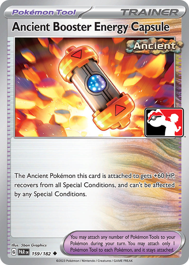 Ancient Booster Energy Capsule (159/182) [Prize Pack Series Five] | The Time Vault CA