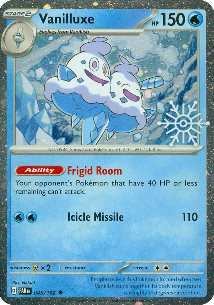 Vanilluxe (045/182) (Holiday Calendar) [Miscellaneous Cards] | The Time Vault CA