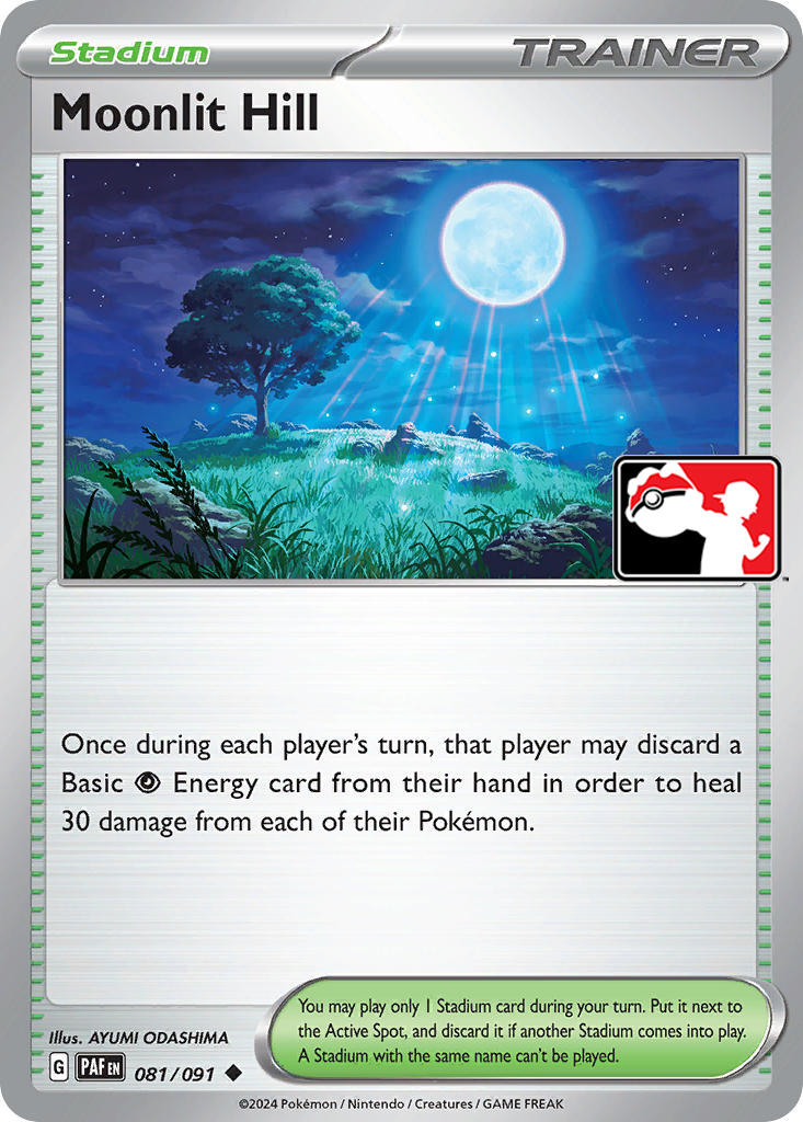 Moonlit Hill (081/091) [Prize Pack Series Five] | The Time Vault CA