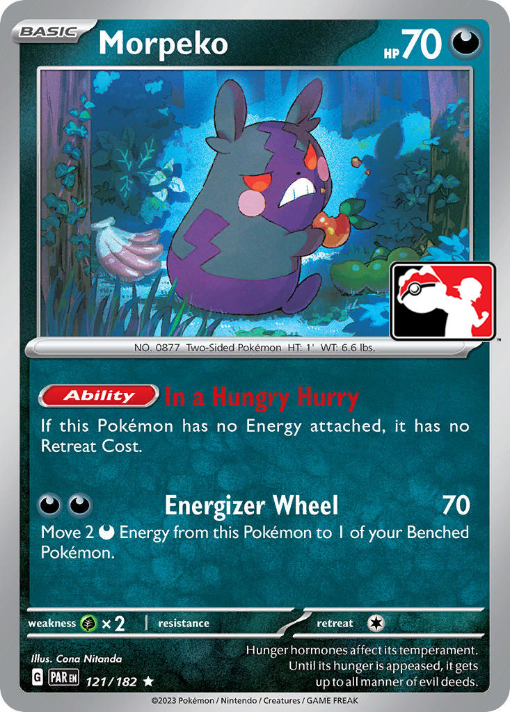 Morpeko (121/182) [Prize Pack Series Five] | The Time Vault CA