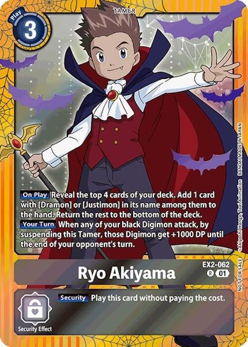 Ryo Akiyama [EX2-062] (Halloween Event 2024) [Digital Hazard] | The Time Vault CA