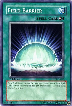Field Barrier [FOTB-EN042] Common | The Time Vault CA